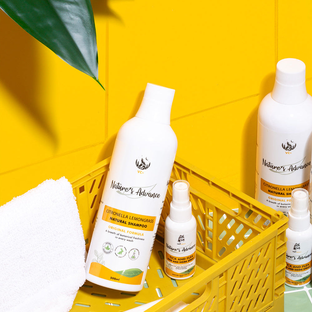 Vet Core+ Nature's Advance Shampoo 500ml with Free Nature's Advance Spray Mini (50ml)