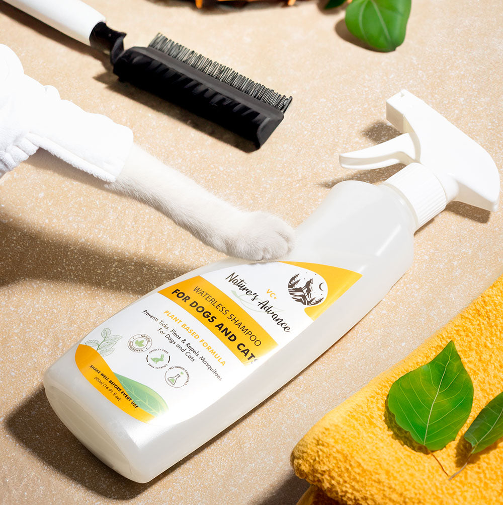 Vet Core+ Nature's Advance Waterless Shampoo 500ml