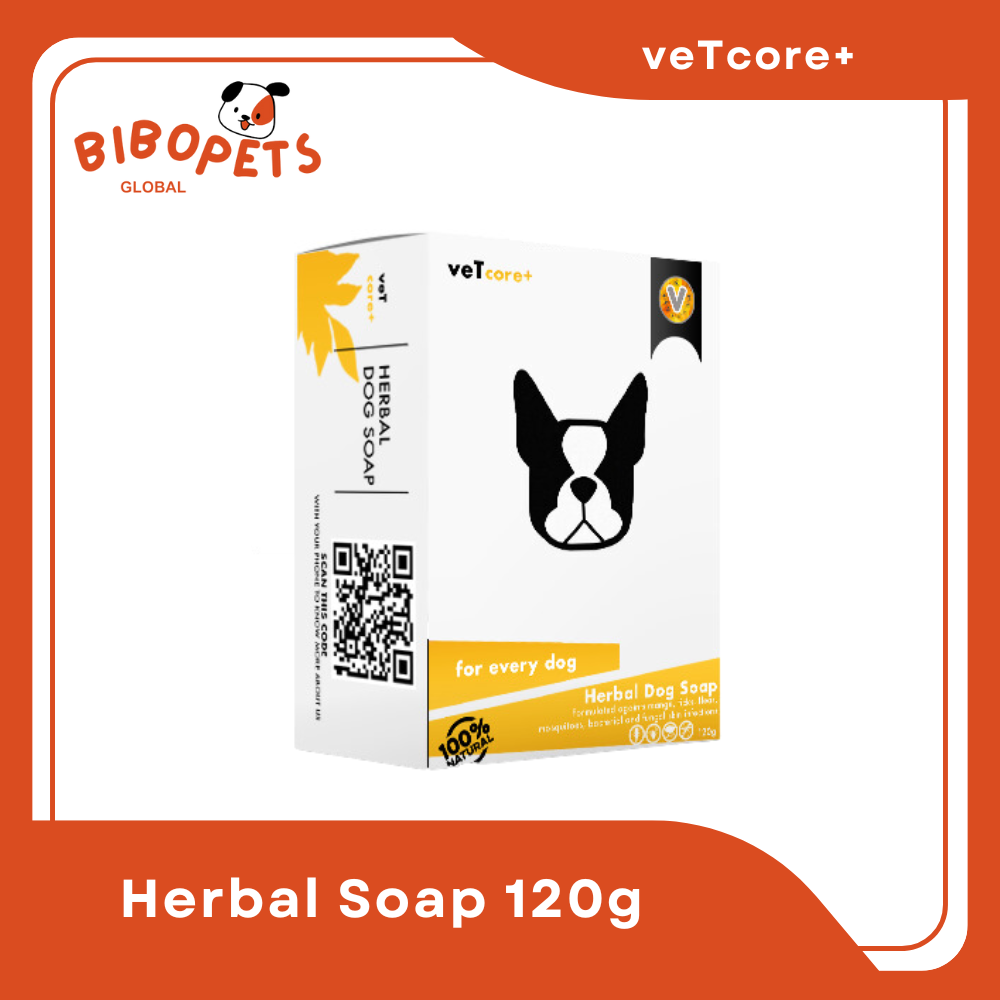 Vet Core+ Premium Herbal Dog Soap 120g