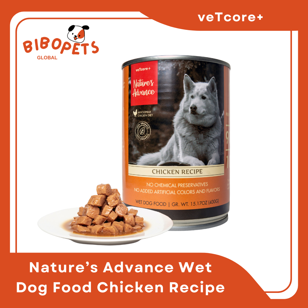 Vet Core+ Nature's Advance Wet Dog Food in Can 430g