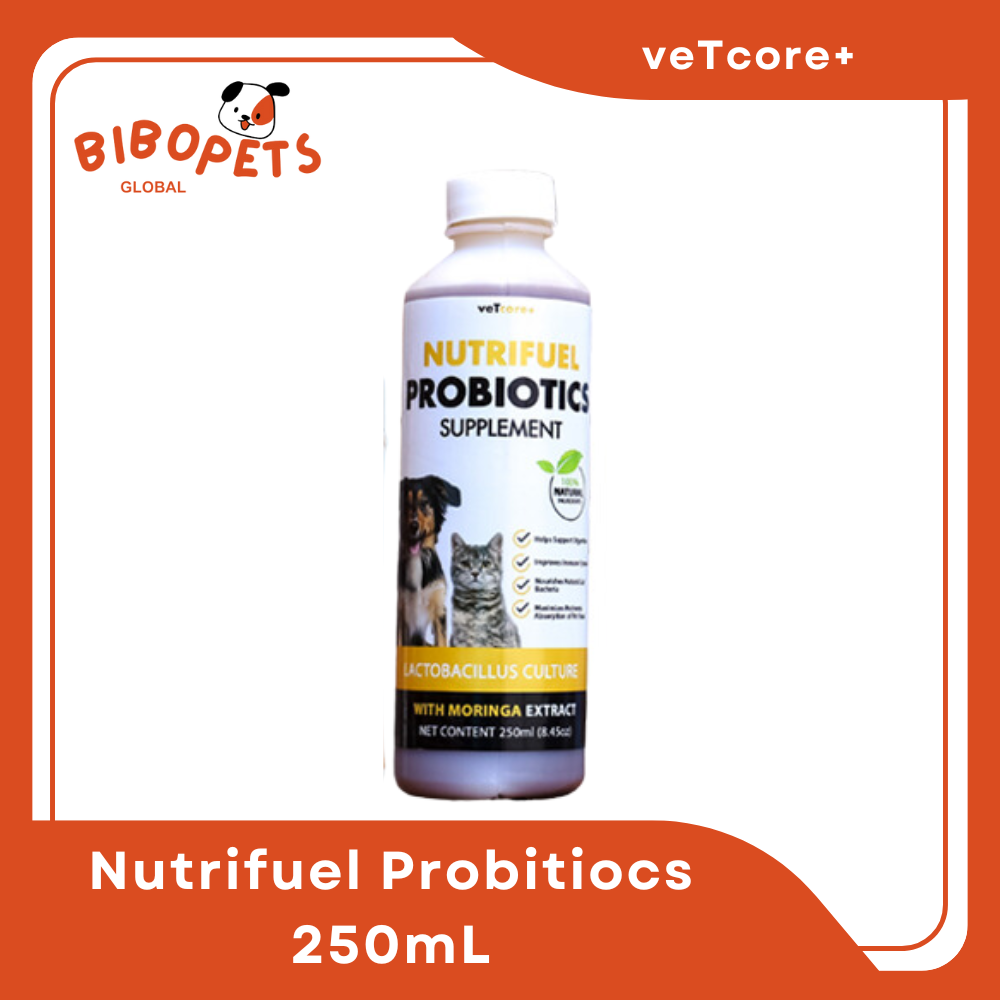 Vet Core+ Nutrifuel (Probiotic Supplement for Dogs and Cats) 250ml