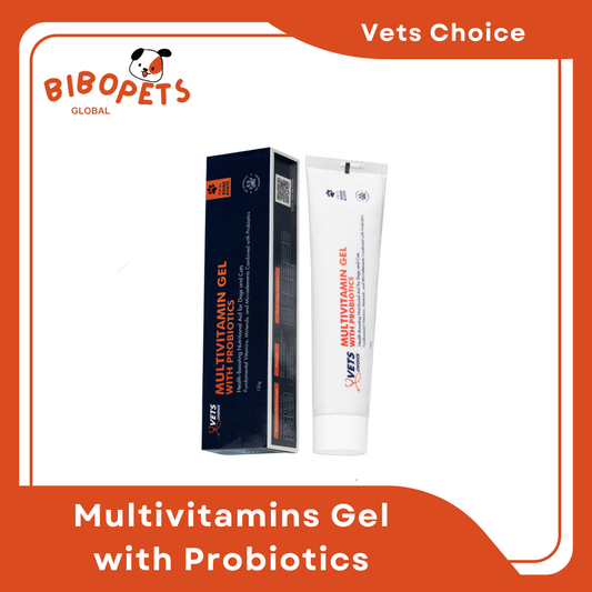 Vets Choice Multivitamin Gel with Probiotics for Dogs and Cats 120g