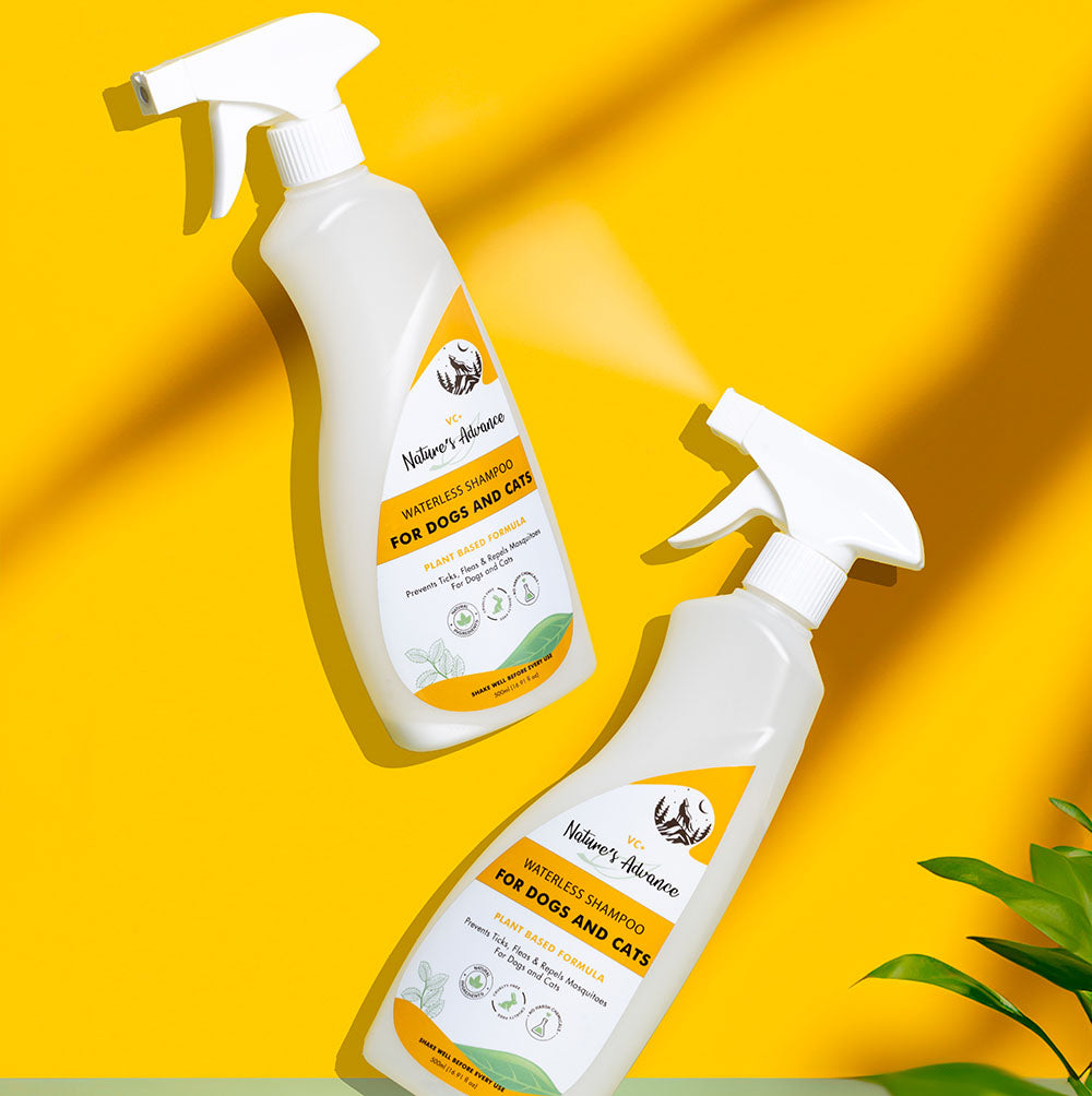 Vet Core+ Nature's Advance Waterless Shampoo 500ml