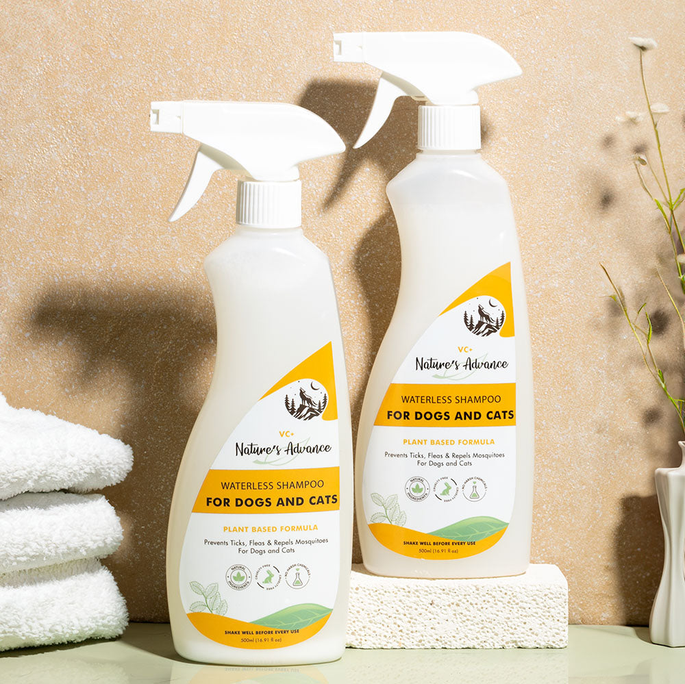 Vet Core+ Nature's Advance Waterless Shampoo 500ml