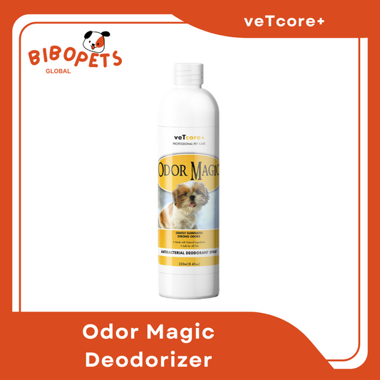 Vet Core+ Odor Magic 250ml (Antibacterial Dog Deodorant Spray)